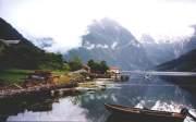 Blick �ber den Fjord in Balestrand